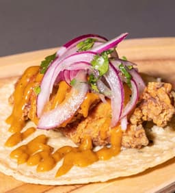 Fried Chicken Tacos