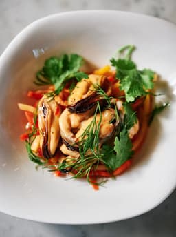 Marinated Mussels Salad