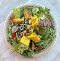 Garden Salad with Chicken or Tofu